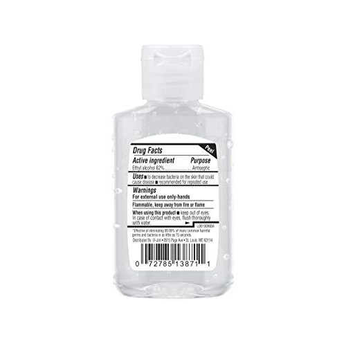 Germ-X Original Hand Sanitizer, 2 Fluid Ounce Bottles (Pack of 48), 96 Fl Oz