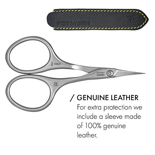 GERMANIKURE Tower Point Cuticle Scissors - FINOX Stainless Steel Professional...