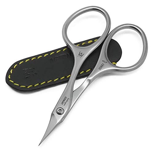 GERMANIKURE Tower Point Cuticle Scissors - FINOX Stainless Steel Professional...