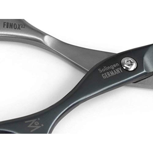 GERMANIKURE Tower Point Cuticle Scissors - Self-Sharpening FINOX22 Titanium C...