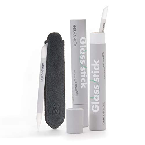 Glass Cuticle Stick in Suede Case – Original GERMANIKURE Cuticle Remover and ...