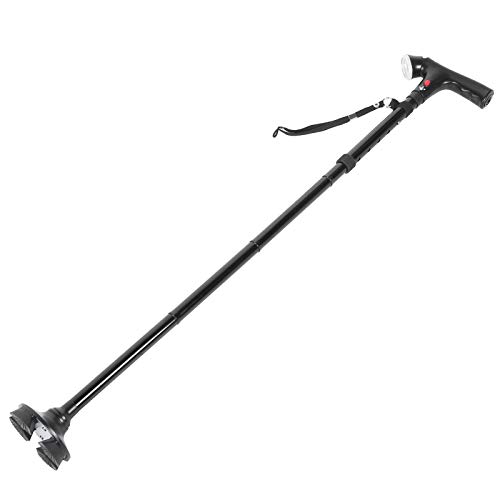 Lightweight Anti-Skid Convenient Adjustable Walking Stick Safe and Stable Wal...