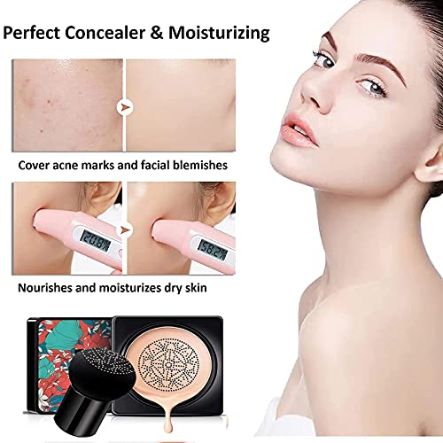 Mushroom Head Moisturizing Foundation, Air Cushion CC Cream BB Cream, Conceal...