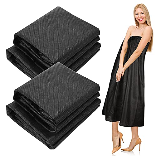 20 Pieces Disposable Spa Wrap Non-Woven Bath Wrap Disposable Spa Wrap Bathrob...