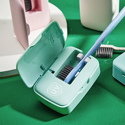 GFU Toothbrush Sanitizer Case, Eliminates Rate up to 99.99%, Rechargeable Por...