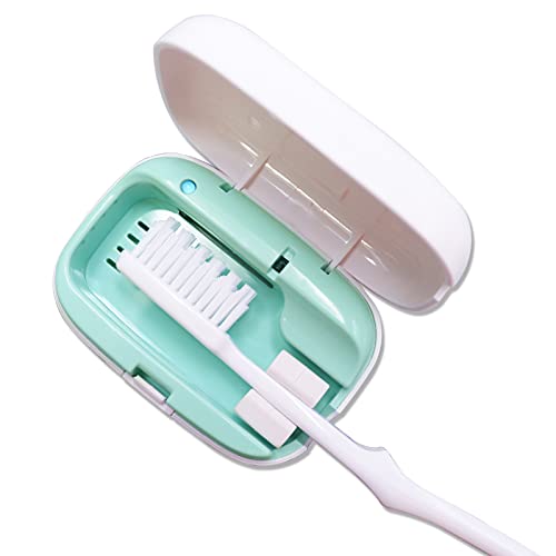 GFU Toothbrush Sanitizer Case, Eliminates Rate up to 99.99%, Rechargeable Por...