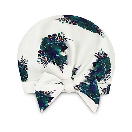 Shower Cap for Women,Reusable Waterproof Shower Caps with Adjustable Shape Fo...