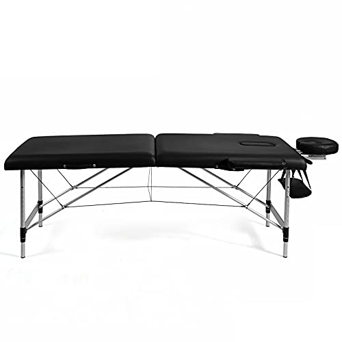 Giantex 84" Massage Table Professional Portable Massage Bed, 2 Folding Lightw...