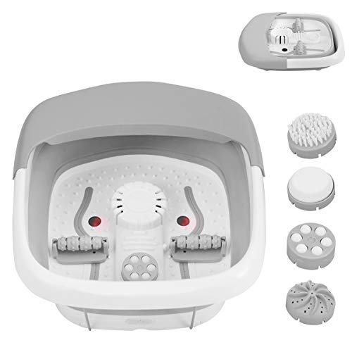 Giantex Heated Foot Spa Bath Massager Collapsible Design, 3 in 1 Footbath Tub...
