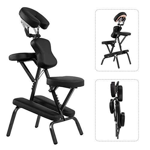 Giantex Portable Light Weight Massage Chair Travel Massage Tattoo Spa Chair w...
