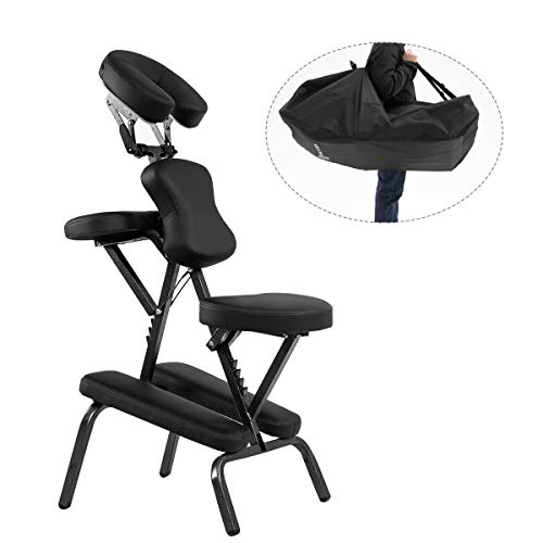 Giantex Portable Light Weight Massage Chair Travel Massage Tattoo Spa Chair w...