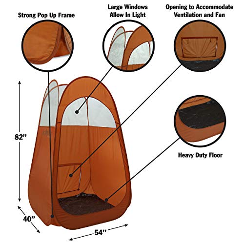 Gigatent Spray Tan Pop Up Tent -  Professional Sunless Tanning Pop-Up Sprayin...