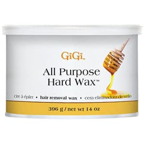 GiGi All Purpose Hair Removal Hard Wax for All Skin Types, 14 oz