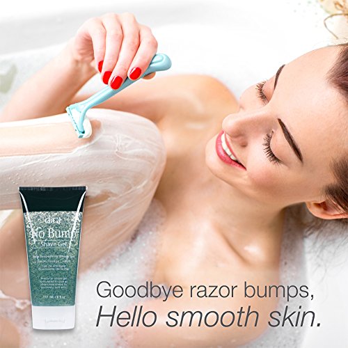 GiGi No Bump Skin Smoothing Shave Gel with Salicylic Acid, and Chamomile Extr...