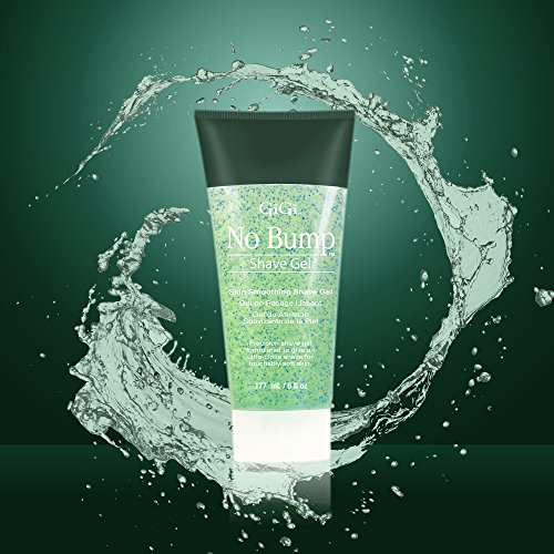 GiGi No Bump Skin Smoothing Shave Gel with Salicylic Acid, and Chamomile Extr...