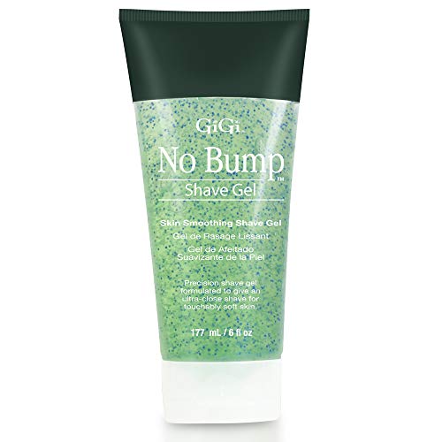 GiGi No Bump Skin Smoothing Shave Gel with Salicylic Acid, and Chamomile Extr...