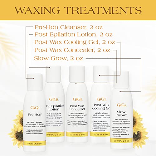 GiGi Student Starter Hair Removal Kit, Ultimate Waxing Set for Beginners, For...