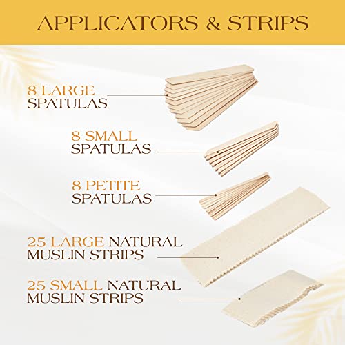 GiGi Student Starter Hair Removal Kit, Ultimate Waxing Set for Beginners, For...