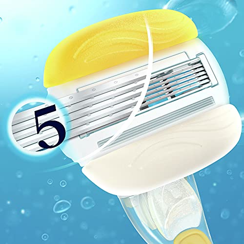 Gillette Venus ComfortGlide Womens Razor Blade Refills, 4 Count, Infused with...