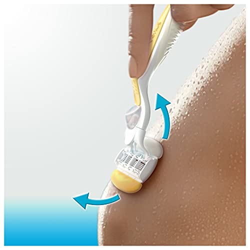 Gillette Venus ComfortGlide Womens Razor Blade Refills, 4 Count, Infused with...