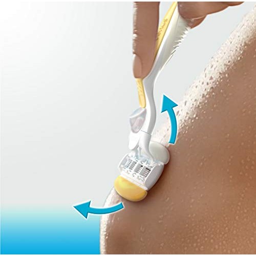 Gillette Venus ComfortGlide Womens Razor Blade Refills, 4 Count, Infused with...