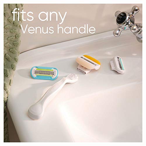 Gillette Venus ComfortGlide Womens Razor Blade Refills, 6 Count, Infused with...