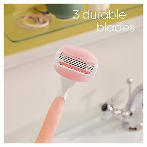 Gillette Venus ComfortGlide Womens Razor Blade Refills, 6 Count, White Tea Sc...