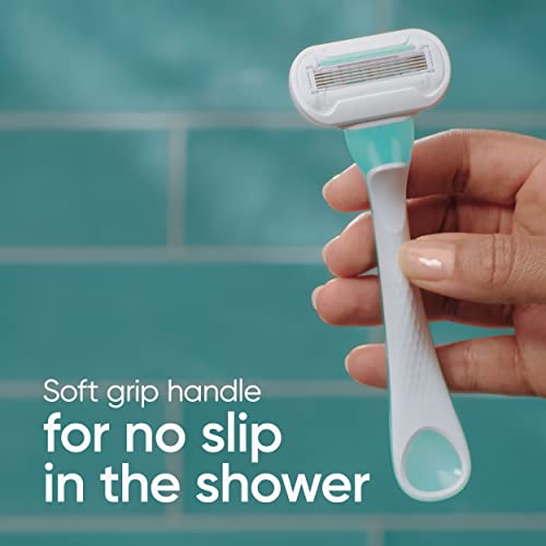 Gillette Venus Extra Smooth Sensitive Disposable Razors for Women with Sensit...
