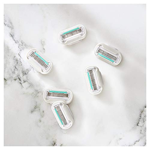 Gillette Venus Extra Smooth Sensitive Womens Razor Blade Refills, 6 Count, De...