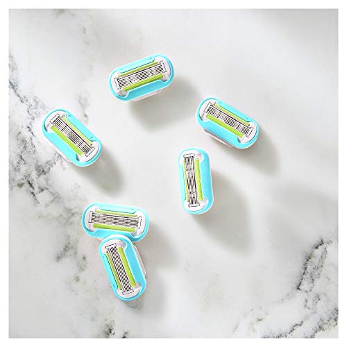 Gillette Venus Extra Smooth Womens Razor Blade Refills, 6 Count, Designed for...