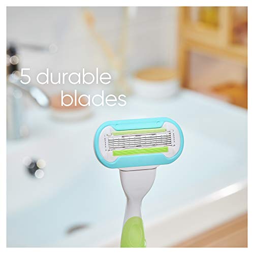 Gillette Venus Extra Smooth Womens Razor Blade Refills, 6 Count, Designed for...