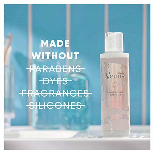 Gillette Venus Intimate Grooming 2in1 Cleanser and Shave Gel for Bikini Pubic...