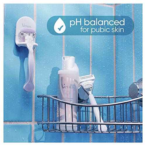 Gillette Venus Intimate Grooming 2in1 Cleanser and Shave Gel for Bikini Pubic...