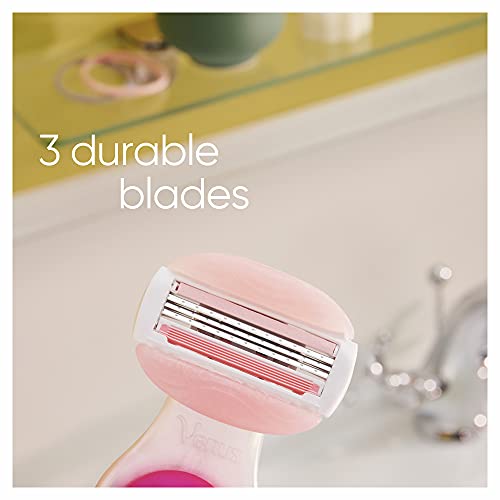 Gillette Venus Mini ComfortGlide White Tea Razors for Women, Includes 1 Venus...