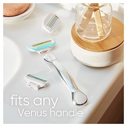 Gillette Venus Platinum Extra Smooth Razors for Women, 1 Venus Razor, 4 Razor...