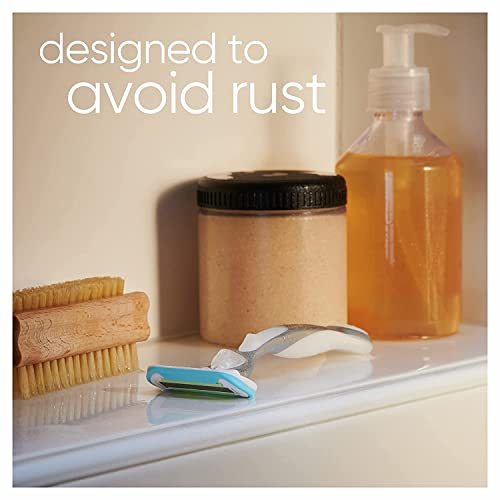 Gillette Venus Platinum Extra Smooth Razors for Women, 1 Venus Razor, 4 Razor...