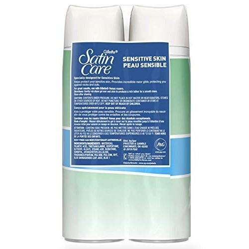 Satin Care Sensitive Skin Shave Gel for Women 7 ounce, 2 count