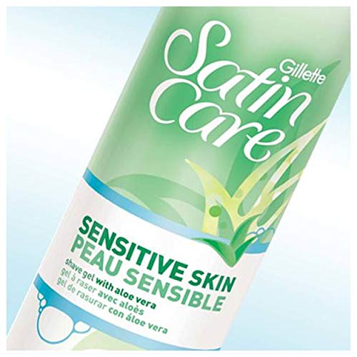 Satin Care Sensitive Skin Shave Gel for Women 7 ounce, 2 count