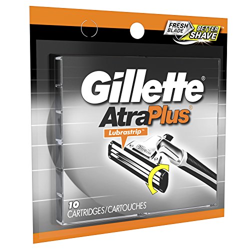 Gillette 10 AltraPlus, Count (Pack of 1), Black