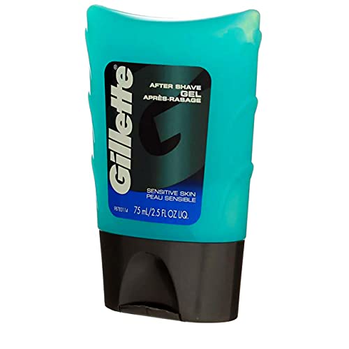 Gillette After Shave Gel Sensitive Skin - 2.5 oz, Pack of 5