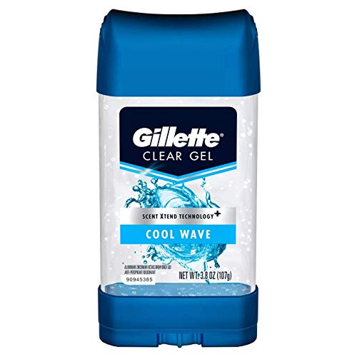Gillette Anti-perspirant/deodorant Clear Gel (Pack of 6)