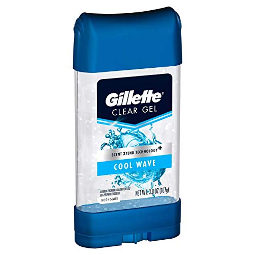 Gillette Anti-perspirant/deodorant Clear Gel (Pack of 6)