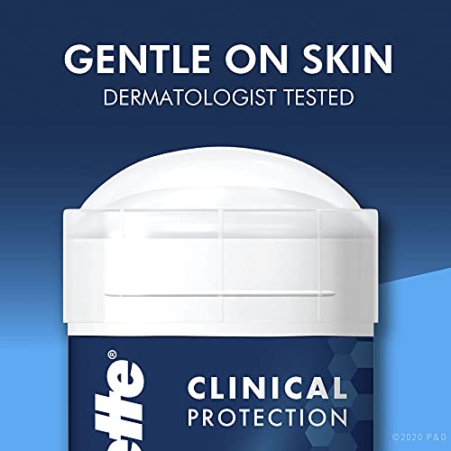 Gillette Antiperspirant Deodorant for Men, Clinical Soft Solid, Ultimate Fres...