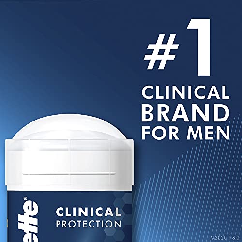 Gillette Antiperspirant Deodorant for Men, Clinical Soft Solid, Ultimate Fres...
