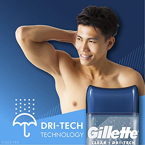 Gillette Antiperspirant Deodorant for Men, Invisible Solid, Cool Wave, 72 Hr....