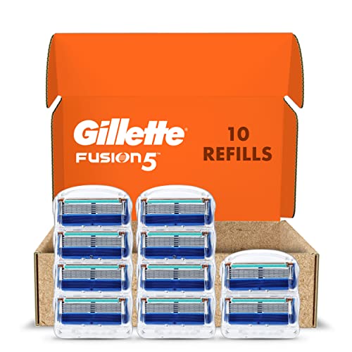 Gillette Fusion Manual Men's Razor Blade Refills - 10 Count