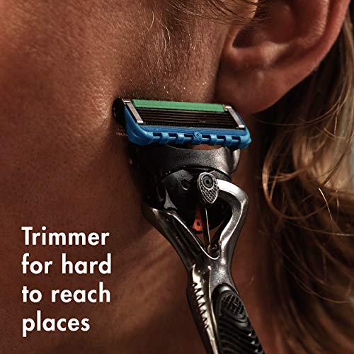Gillette Fusion ProGlide Razors for Men, 1 Gillette Razor, 4 Razor Blade Refi...