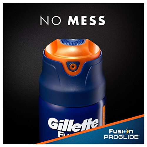 Gillette Fusion ProGlide Sensitive 2 in 1 Shave Gel, Active Sport, Pack of 2,...