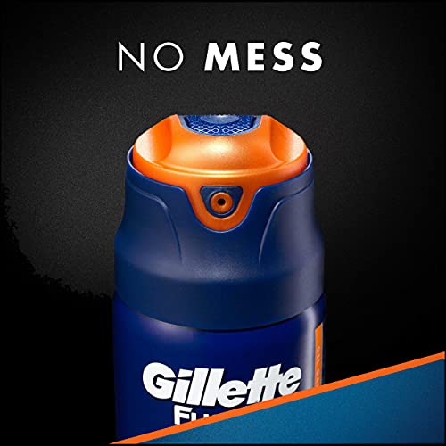 Gillette Fusion ProGlide Sensitive 2 in 1 Shave Gel, Ocean Breeze, 6 Ounce (P...
