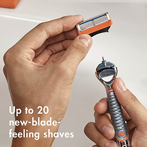 Gillette Fusion5 Power Razors for Men, 1 Gillette Razor, 1 Razor Blade Refill...